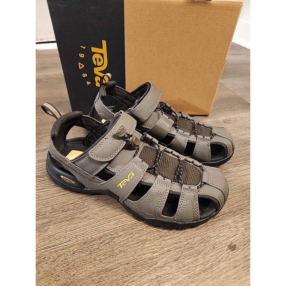 Teva Forebay‎ Sandals Men's Size 8 Turkish Coffee Brown Water Hiking 1001116